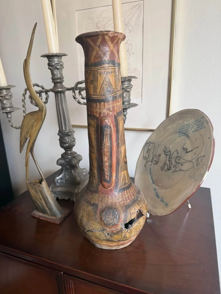 19th Century Kabyle Pottery Vase from Algeria - photo 3