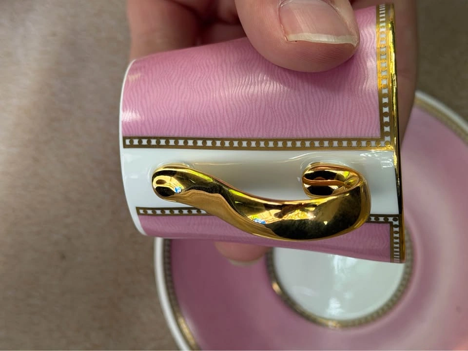 Luxury Pastel Fine Bone China Espresso / Demitasse Set - photo 3