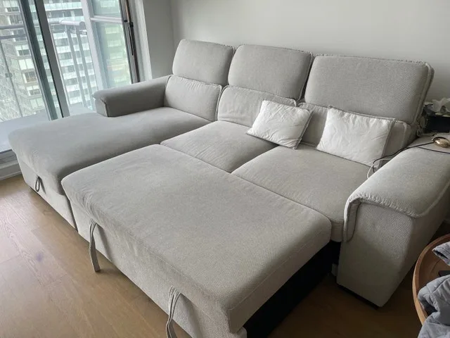 Sofa with pull out bed - photo 3