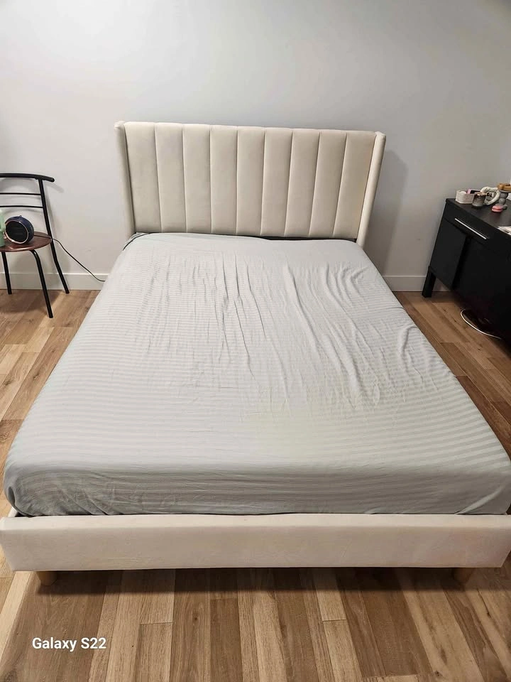 Double Bedframe and Mattress