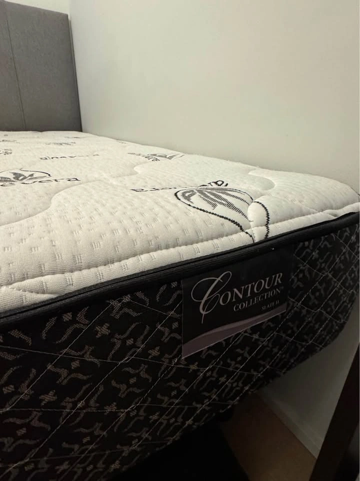 Double bed frame and mattress - photo 3