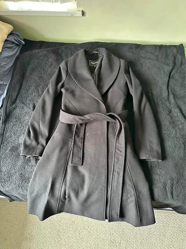 Evernew Trenchcoat (Black, Size 4)