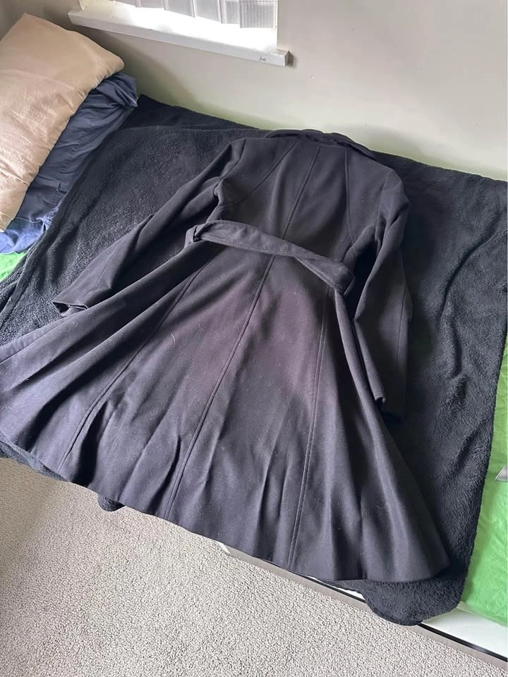 Evernew Trenchcoat (Black, Size 4) - photo 3