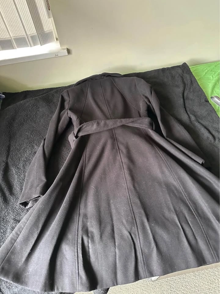 Evernew Trenchcoat (Black, Size 4) - photo 4