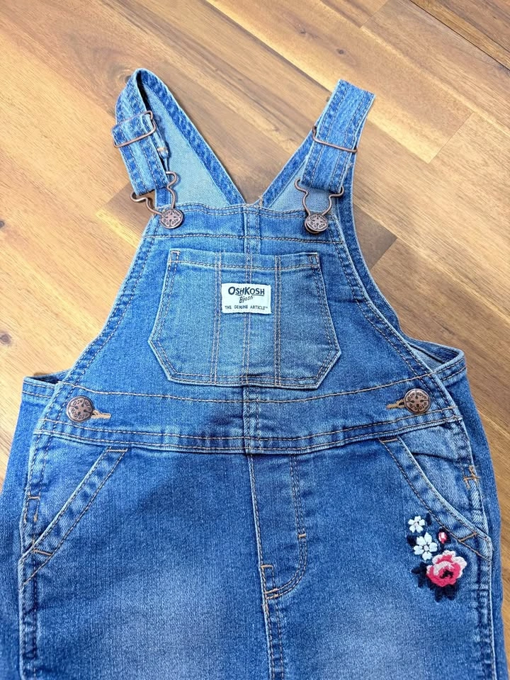 Girls 2T Jean Overalls from Oshkosh