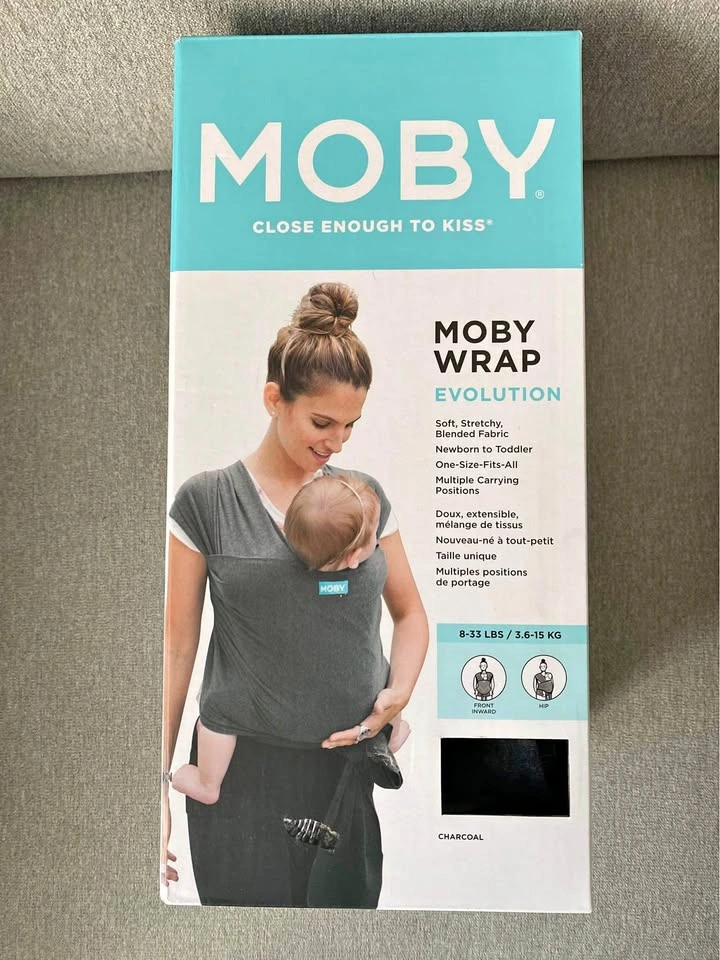 Moby Wrap Evolution Charcoal