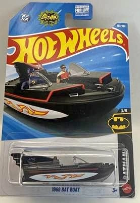 Hot Wheels Batman Boat 1966 Black Rare