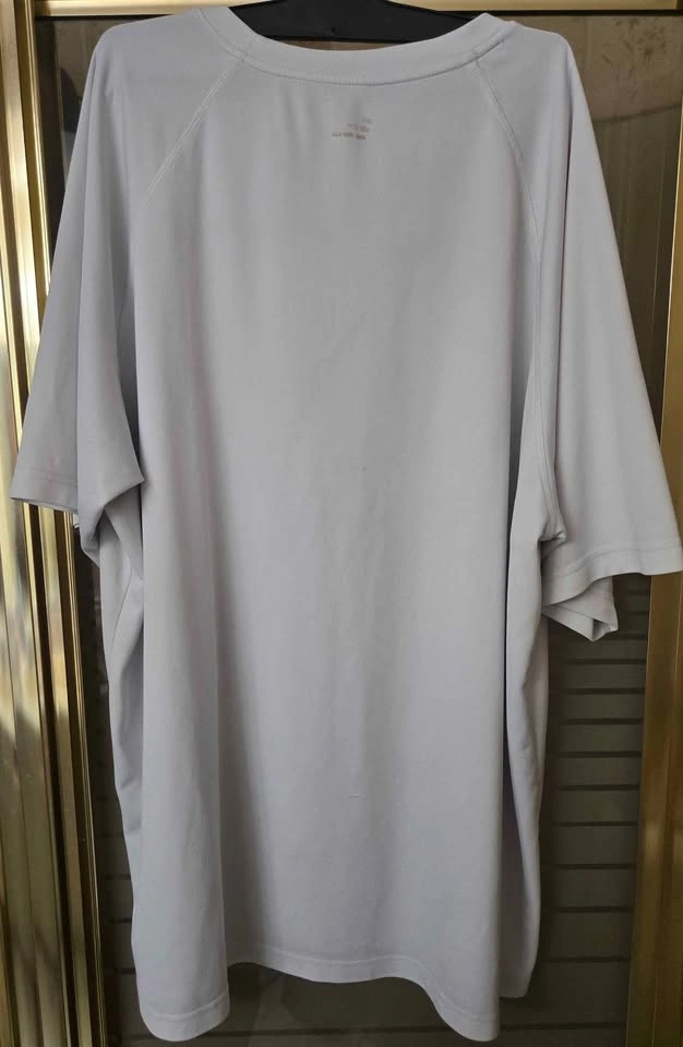 Men's Crew neck white TEE. BCG brand. 3XL / XXXL. - photo 2