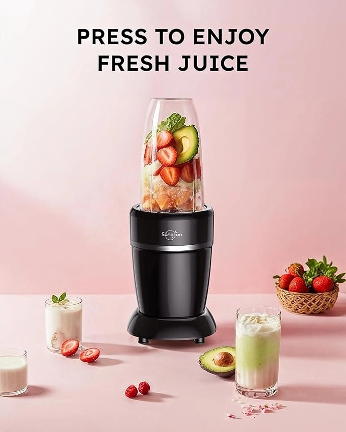 Sangcon 1000W Smoothie Blender w/ 3 Cups