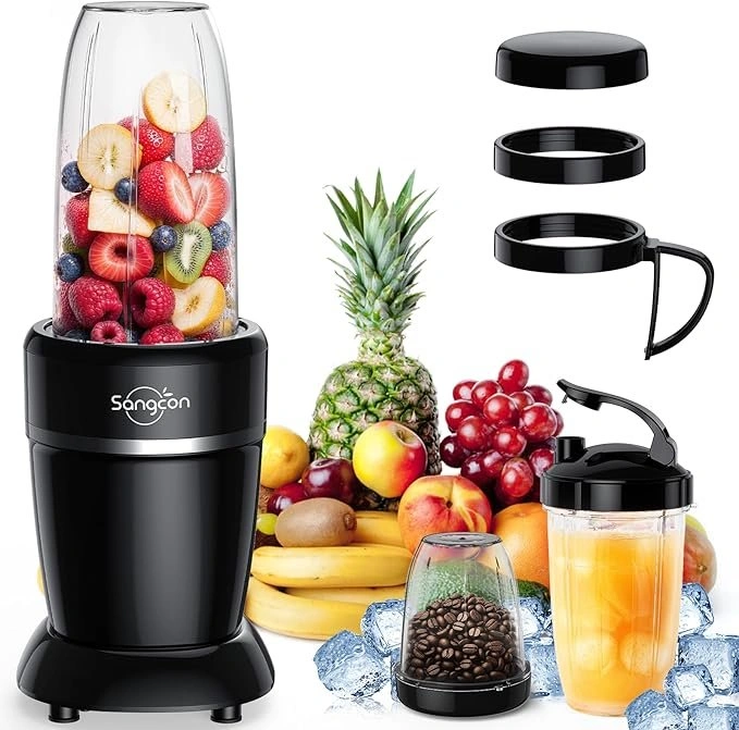 Sangcon 1000W Smoothie Blender w/ 3 Cups - photo 4