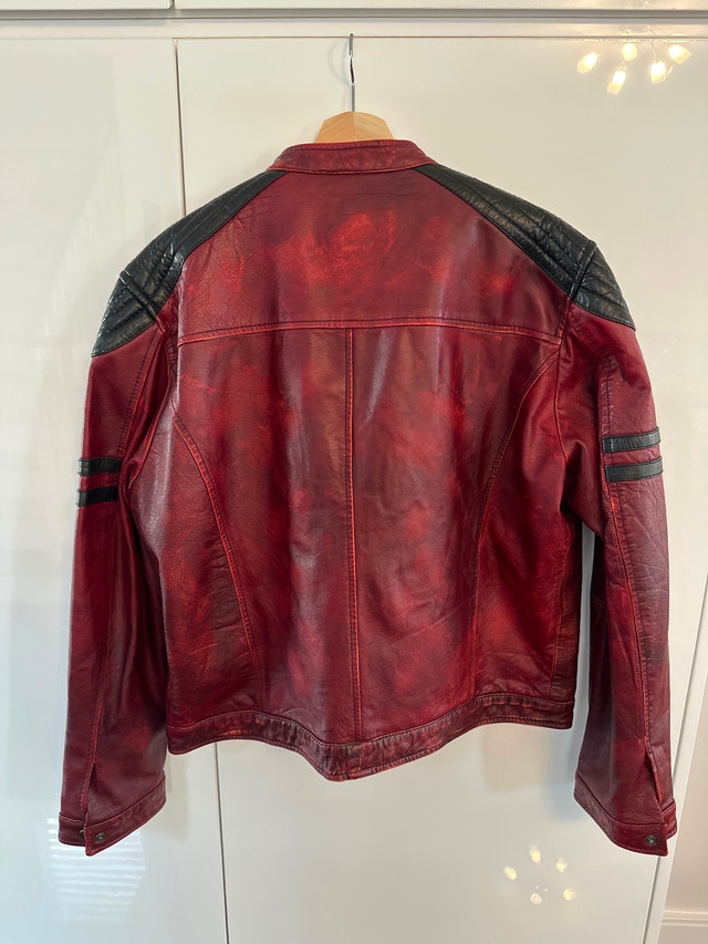 SIXTY "Moderated Costume Helps" leather biker jacket. - photo 2