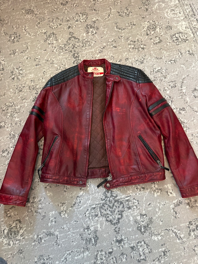 SIXTY "Moderated Costume Helps" leather biker jacket. - photo 4