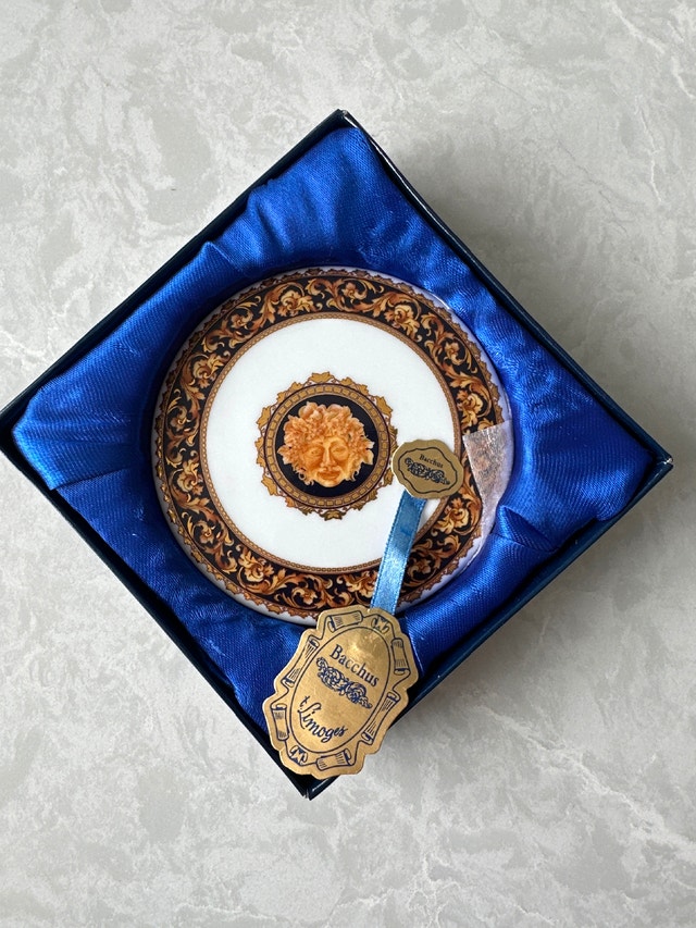 Limoges 24kt Bacchus Milano Porcelain Coasters (Set of 4) - photo 2
