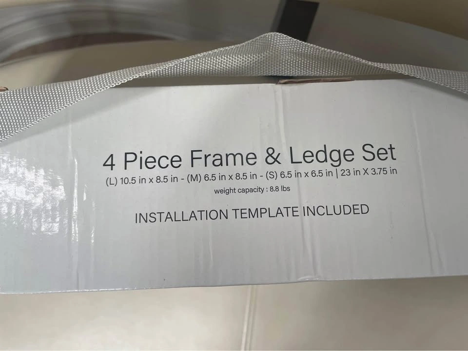 4 Piece Frame & Ledge Set - photo 3