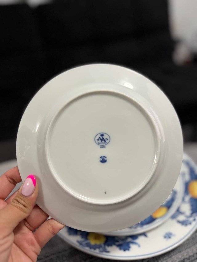Vista Alegre Dinnerware Set - Blue & Yellow Floral - photo 2