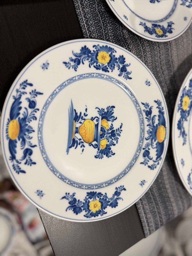 Vista Alegre Dinnerware Set - Blue & Yellow Floral - photo 5