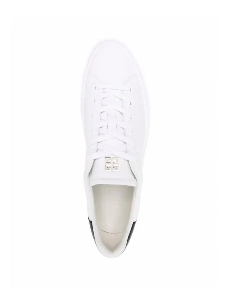 Givenchy White & Black Sport Lace-Up Sneakers - Size 10 - photo 3