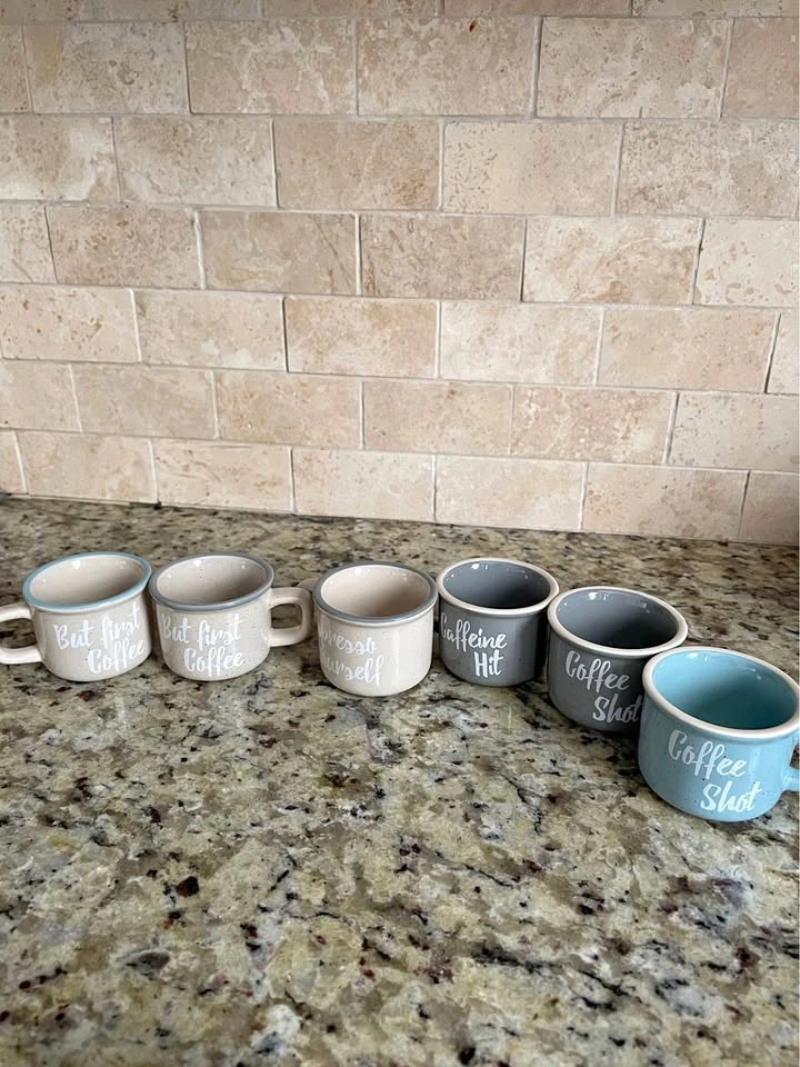 Espresso Cups - Set of 6