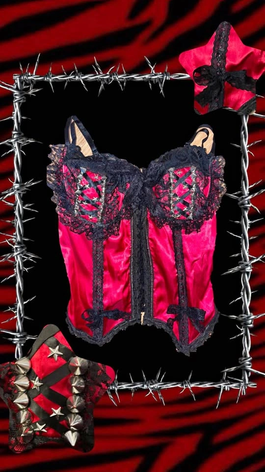 DIY Lace Corset Top
