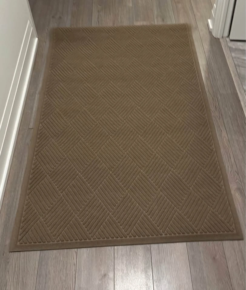 Brown Geometric Door Mat - photo 4