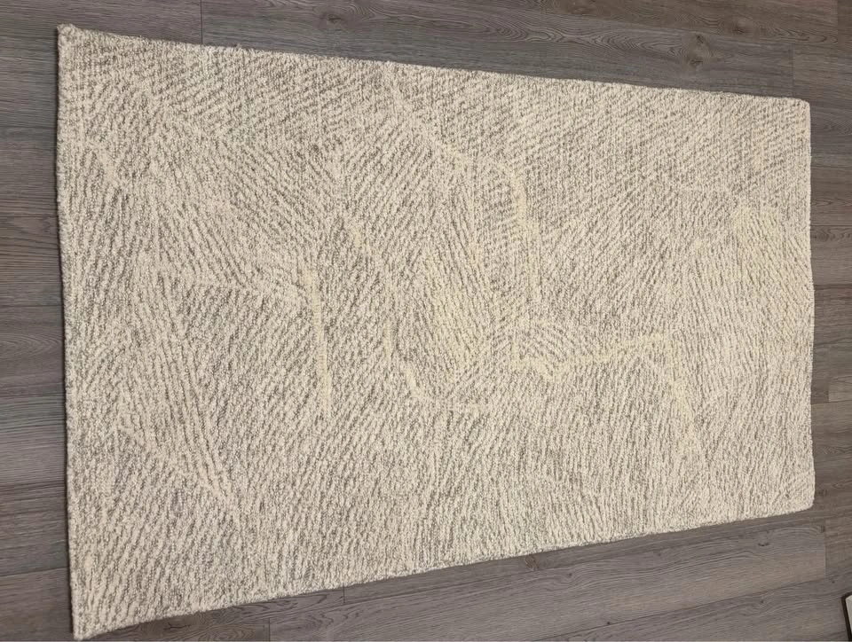 SAFAVIEH Metro Natural Ivory Wool Area Rug 3x5 - photo 2