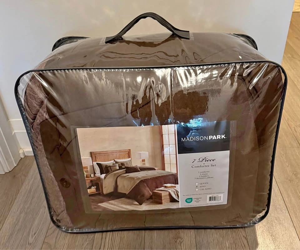 Madison Park 7 Piece King Comforter Set
