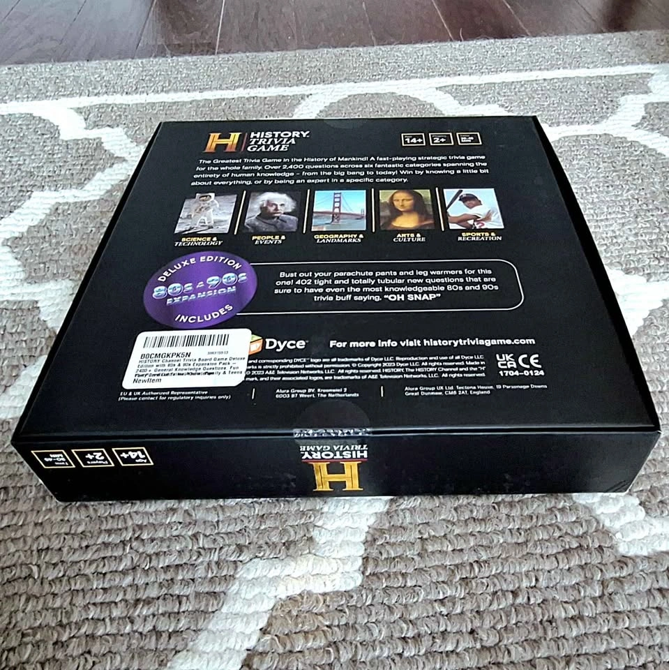 History Trivia Board Game - NEW still wrapped - photo 4