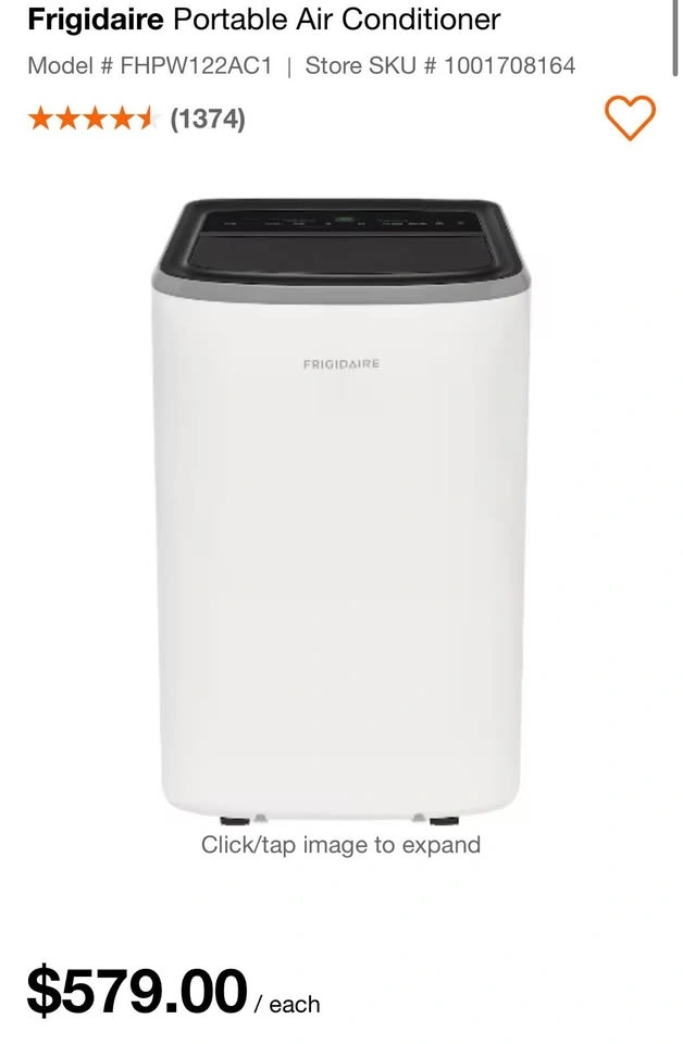Frigidaire Portable AC - photo 4