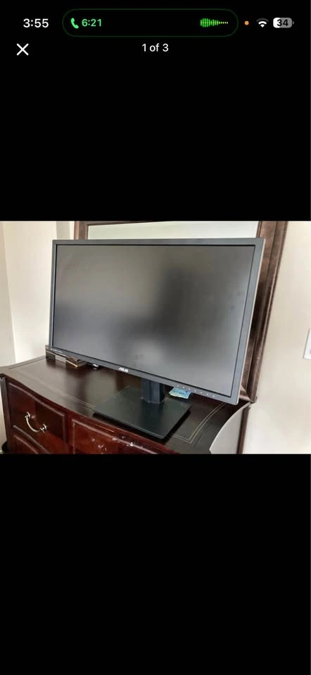 ASUS PB287Q 28 Inch Gaming 4K UHD Monitor - Black - photo 2