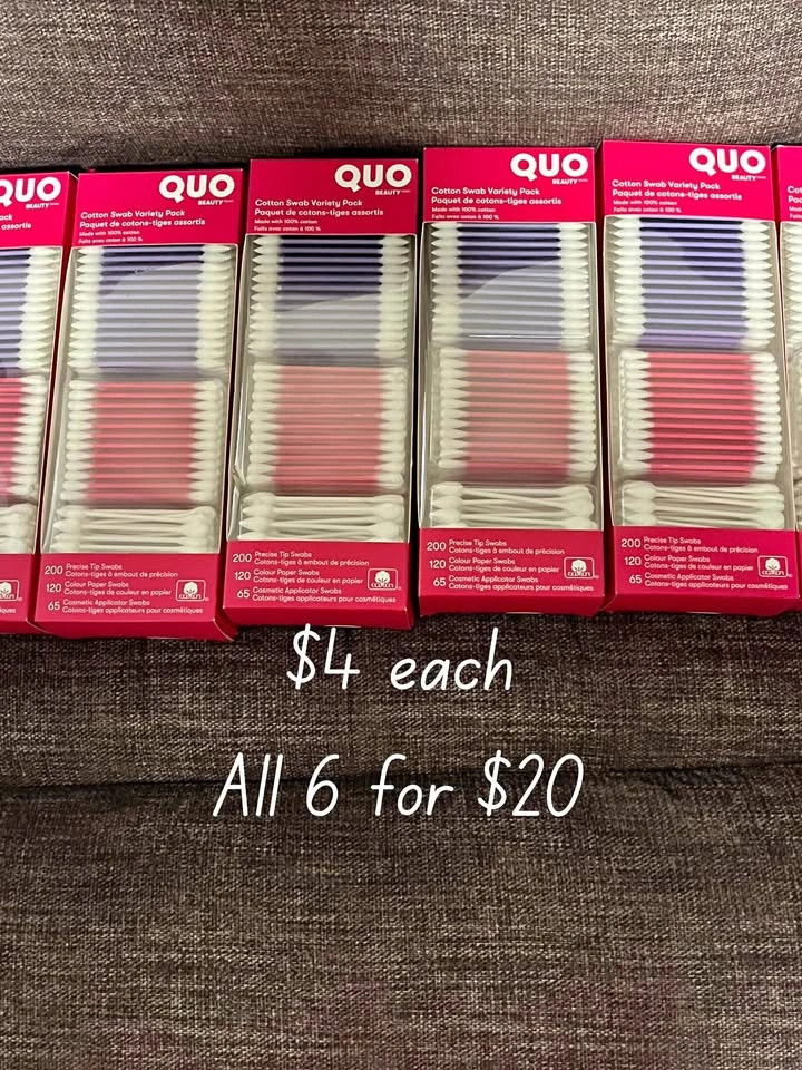 QUO Makeup Q Tips Variety Pack