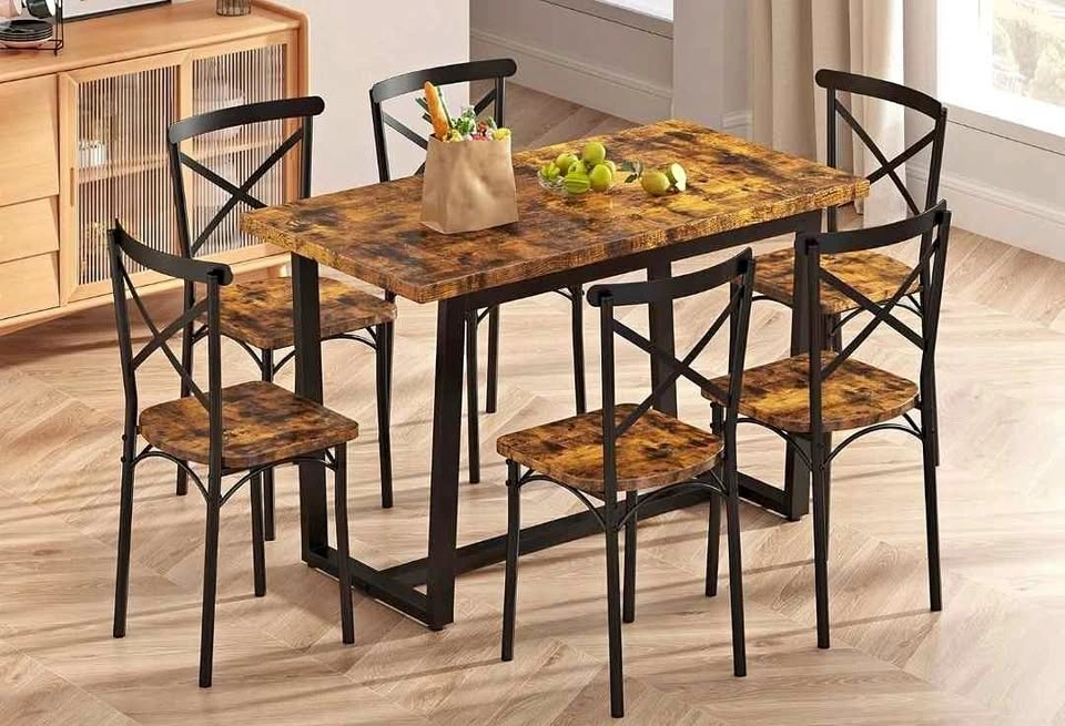 7 Chairs and Dining Table
