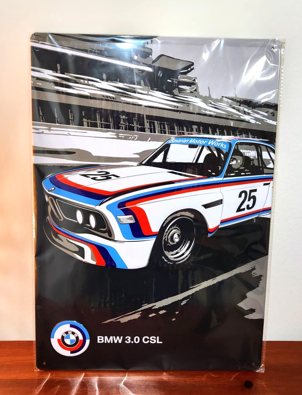 BMW Motorsport 3.0 CSL Heritage Metal Sign