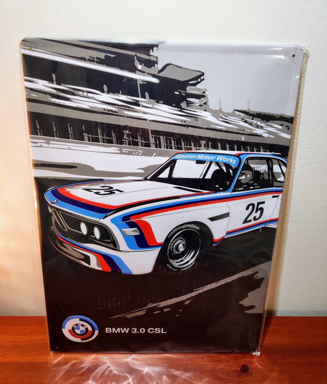 BMW Motorsport 3.0 CSL Heritage Metal Sign - photo 2