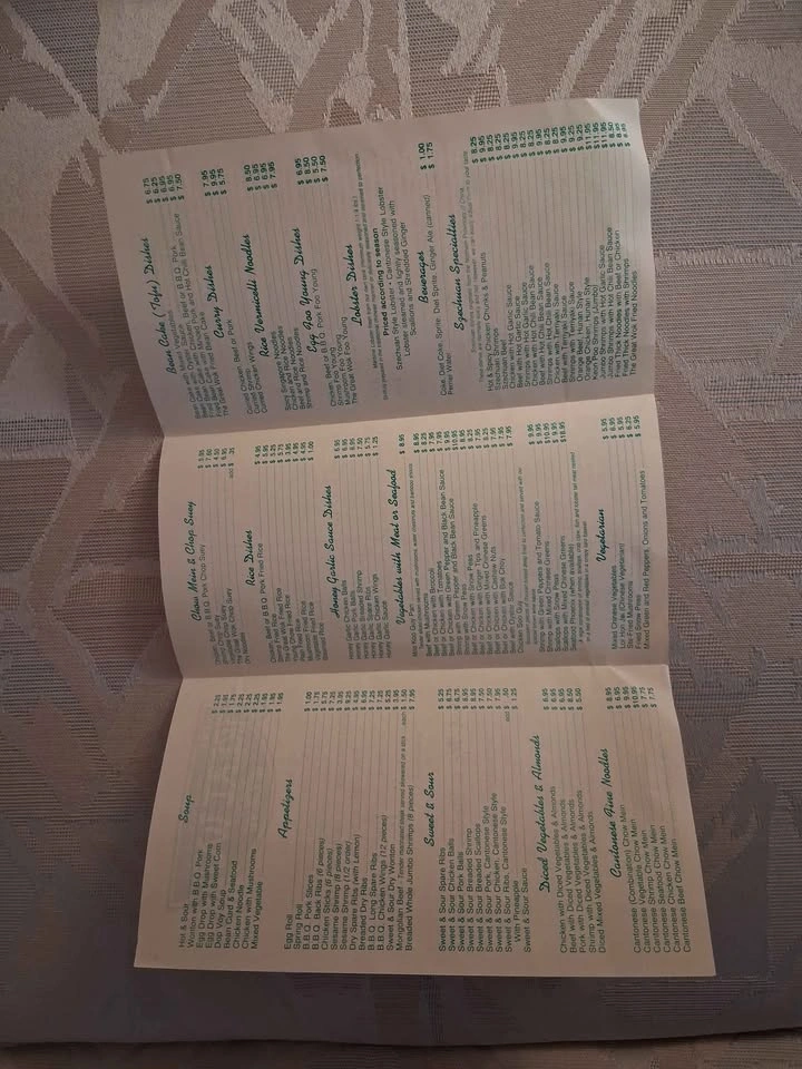 Vintage 1994 "The Great Wok of China" Menu - photo 2