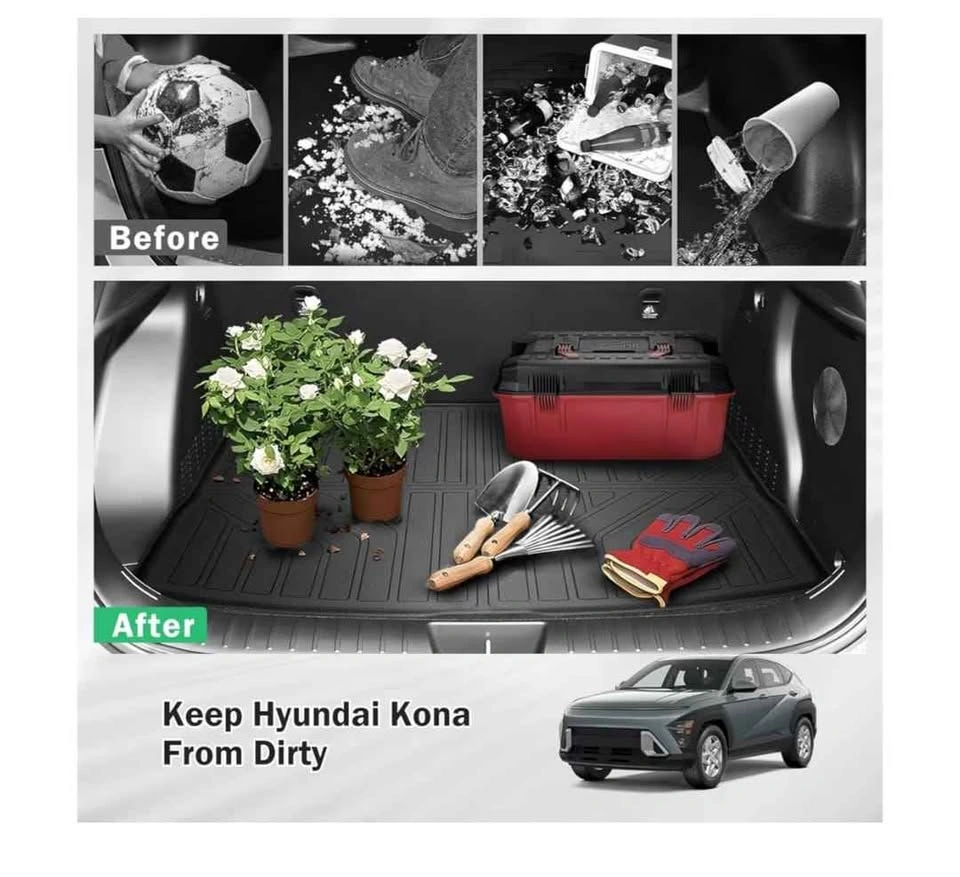 2024-2026 Hyundai Kona All-Weather Floor Mats & Cargo Liner - photo 2