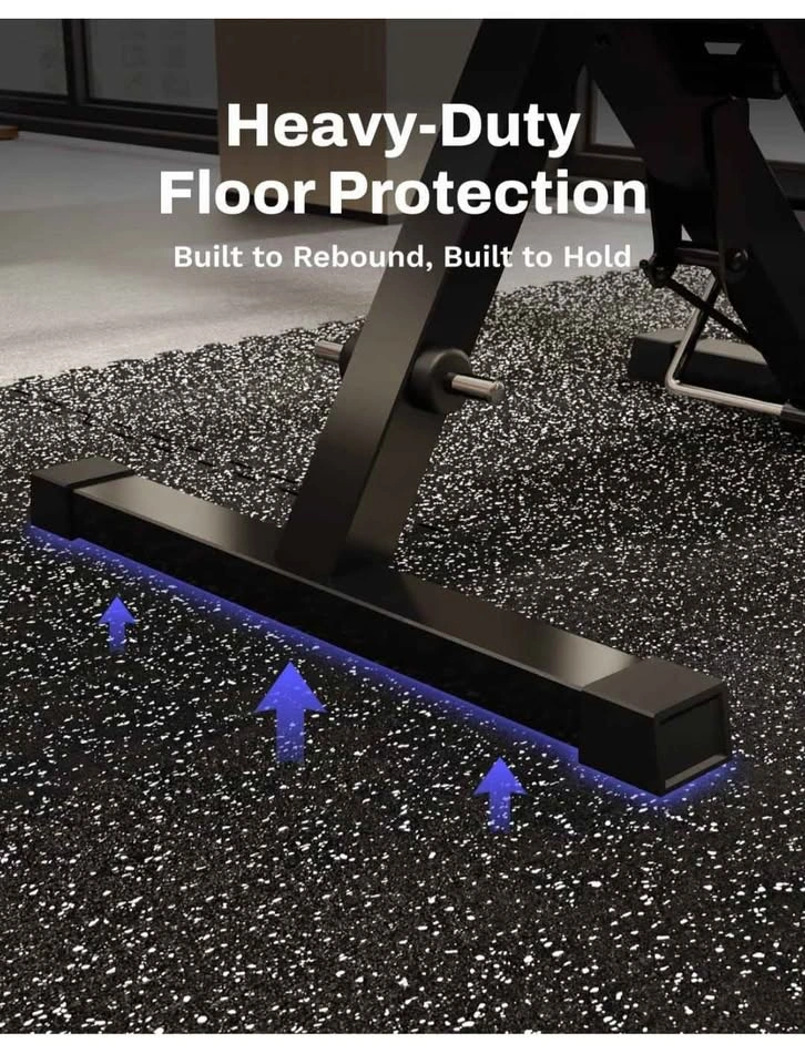 Interlocking Gym Mats - 48 Sq Ft, 12 Tiles - photo 2