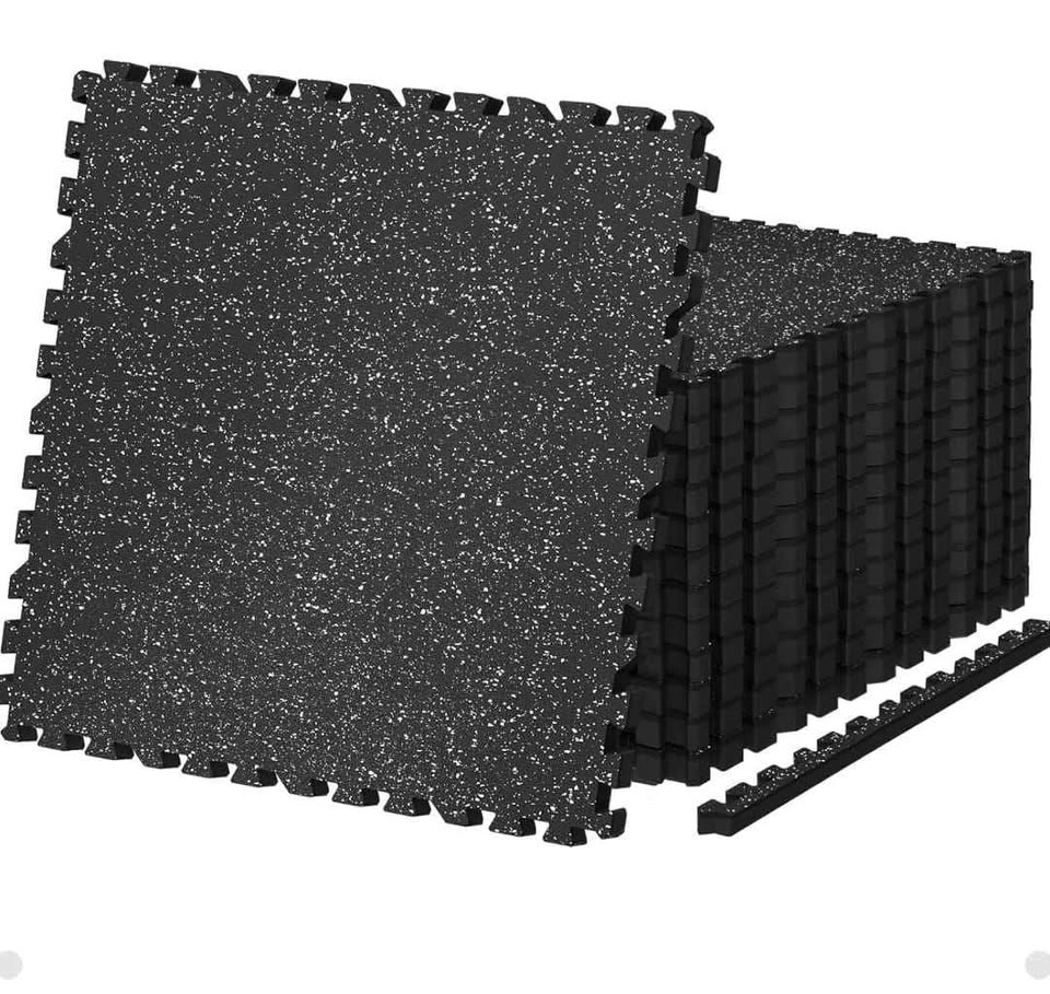 Interlocking Gym Mats - 48 Sq Ft, 12 Tiles - photo 4