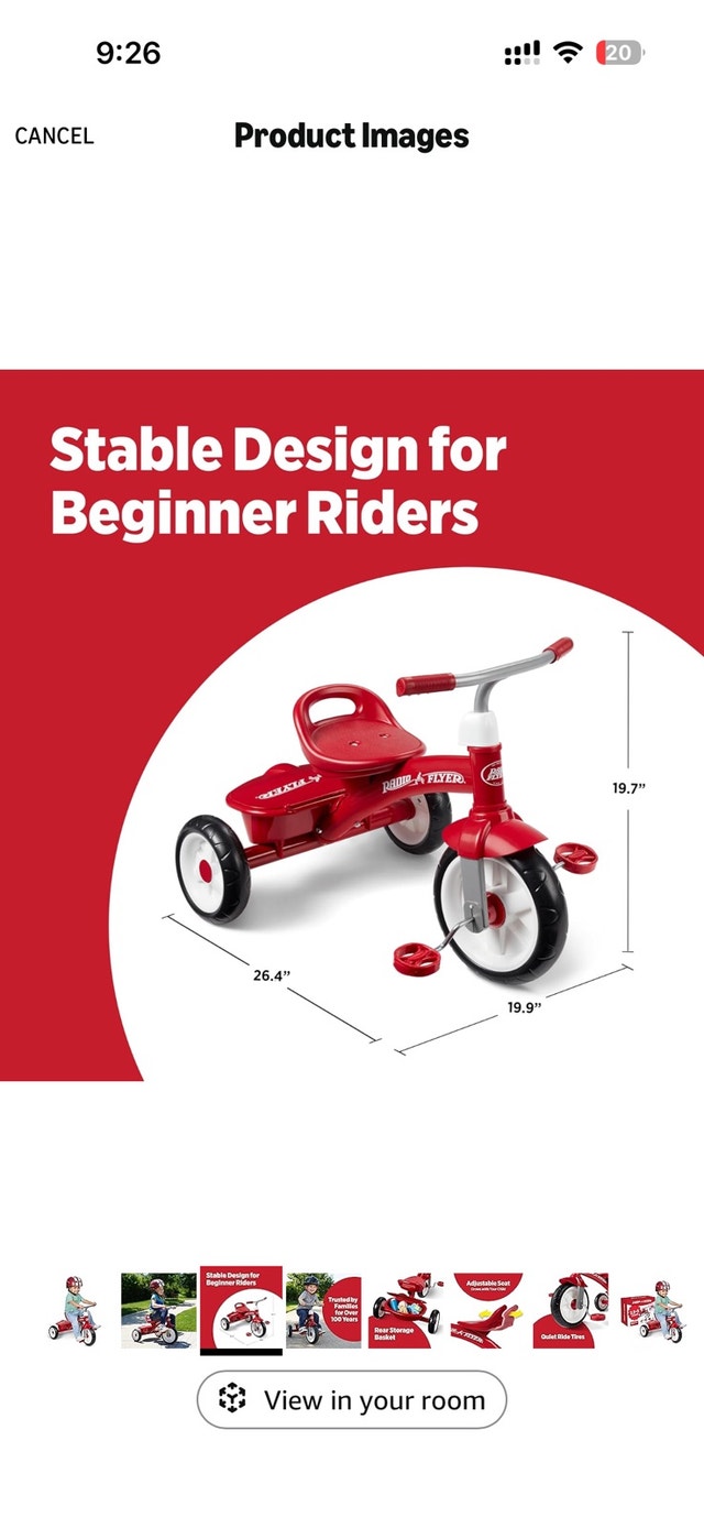 Radio Flyer Tricycle - photo 3