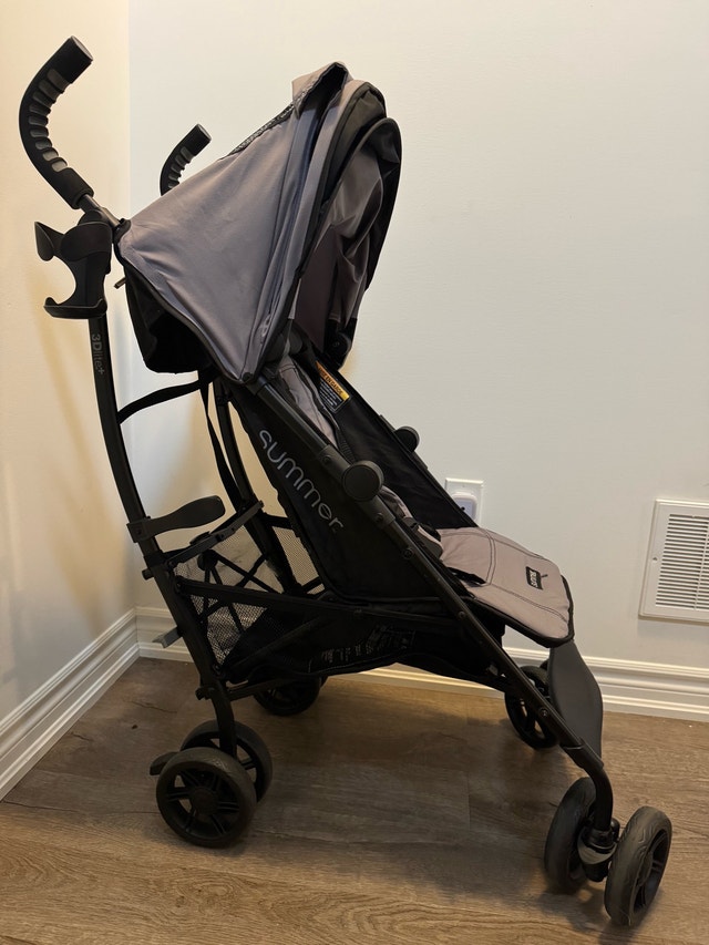 Summer 3Dlite+ Stroller Gray and Black