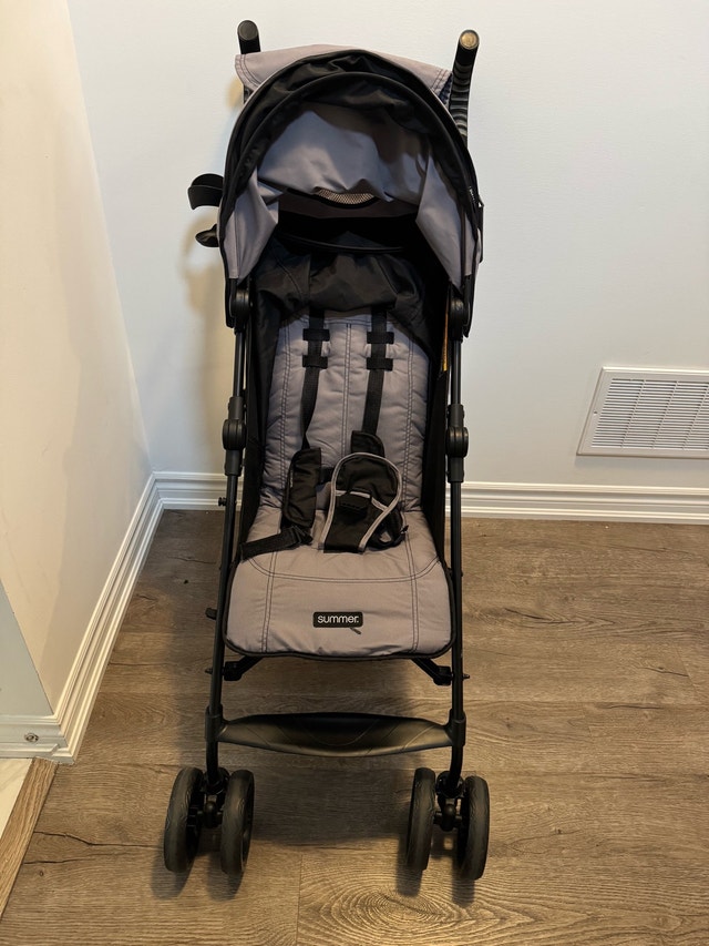 Summer 3Dlite+ Stroller Gray and Black - photo 3