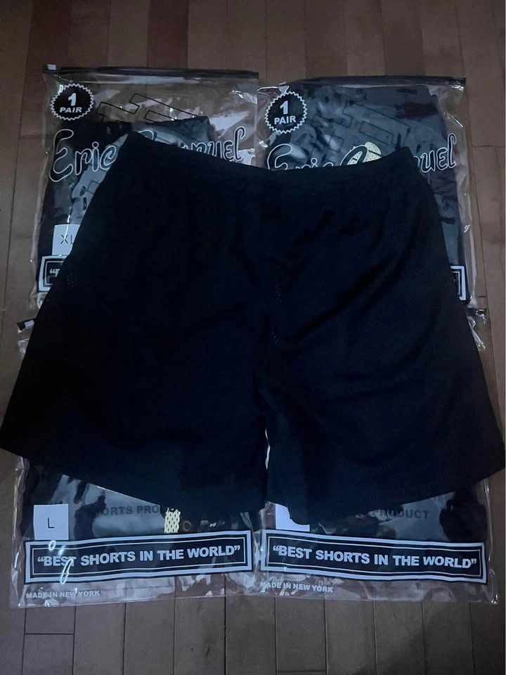 Eric Emanuel Bone Shorts Black L & XL - photo 2