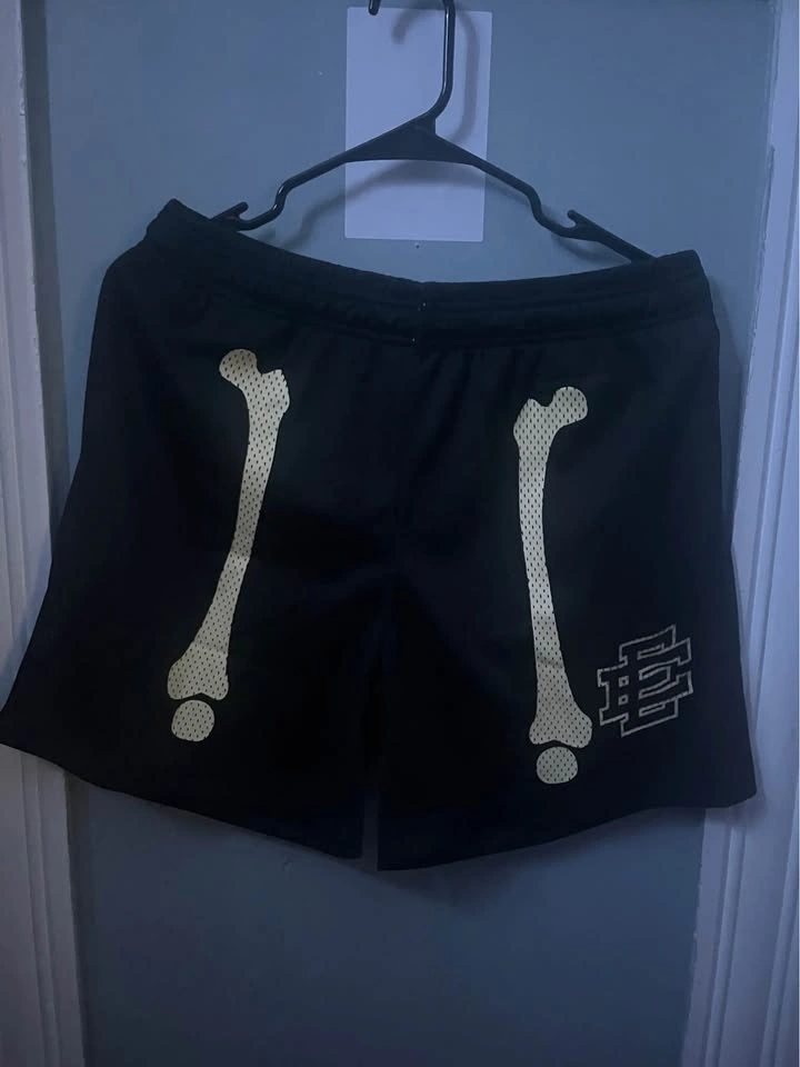 Eric Emanuel Bone Shorts Black L & XL - photo 3