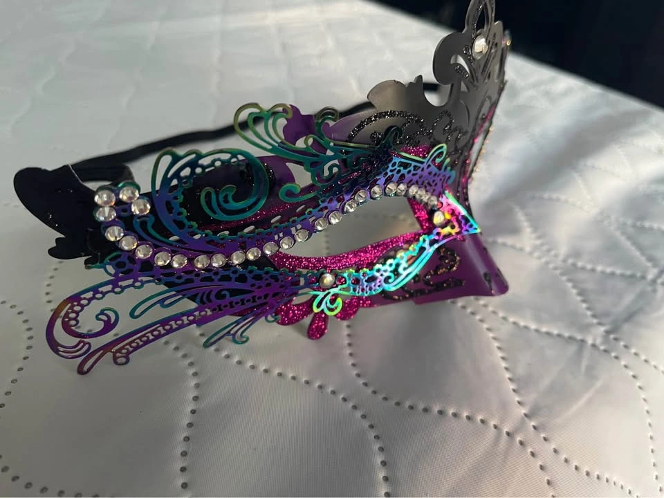 New pretty carnival Halloween or costume mask - photo 3