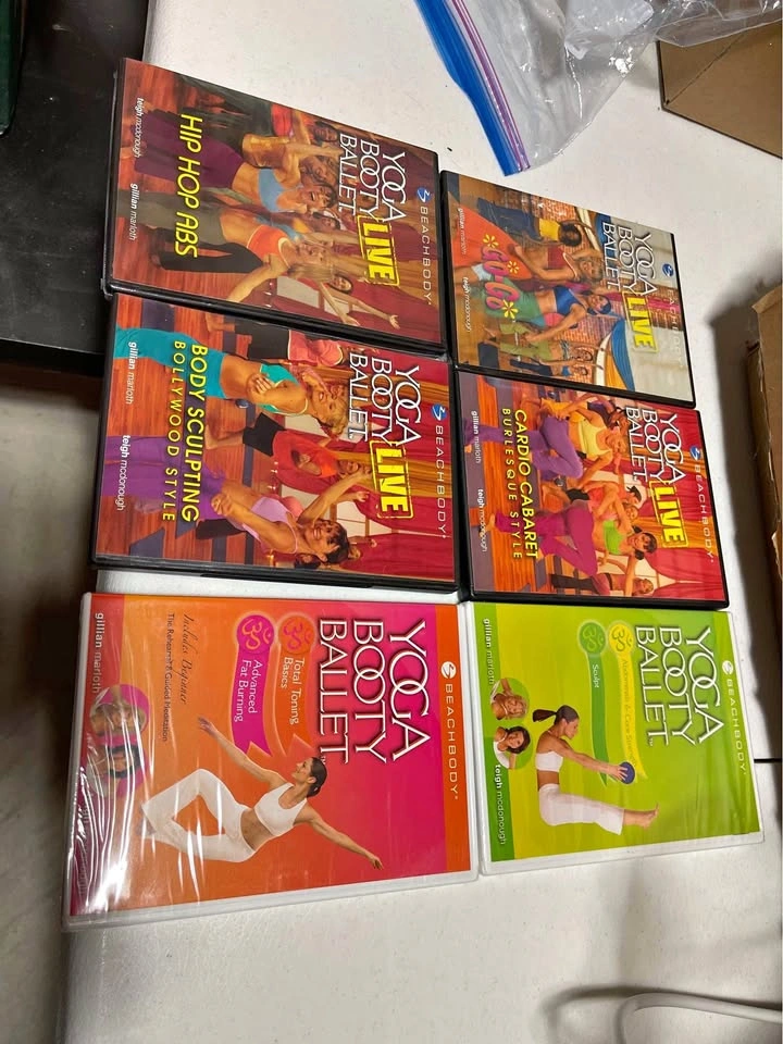 Yoga Booty Ballet DVD Exercise Videos
