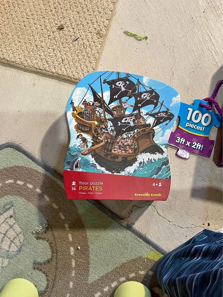 3 Kids Puzzles: 2 Floor, 1 Ravensburger