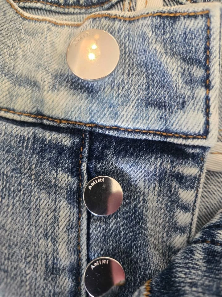 Amiri Light Wash Denim Jeans Size 30 - photo 5