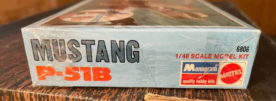 Mustang P-51B model - vintage find - photo 2