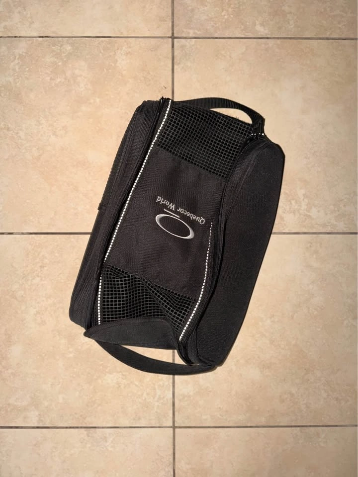 Quebecor World Black Travel Shoe Bag - photo 2