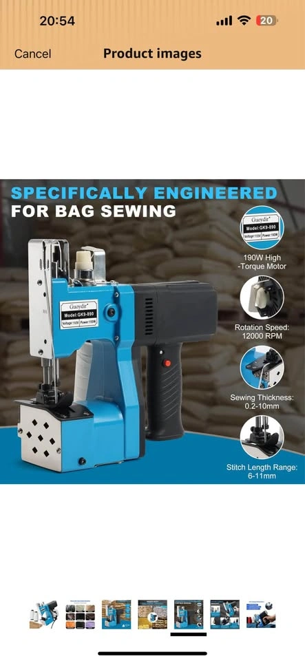 Handheld Sewing Machine - photo 2