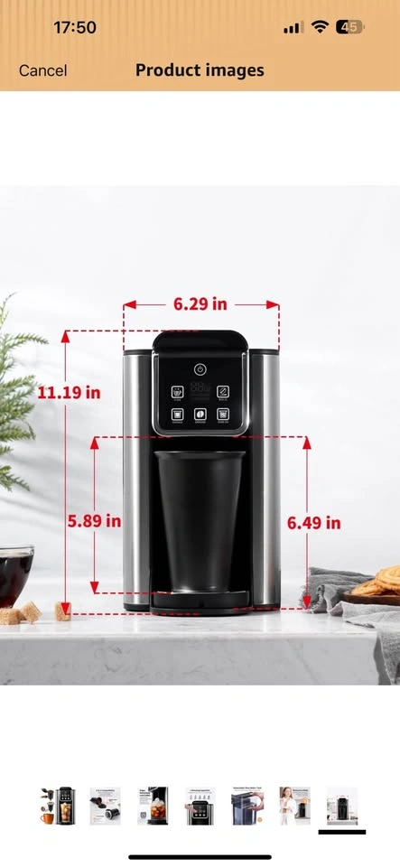 Hot & Iced Coffee Maker - photo 3